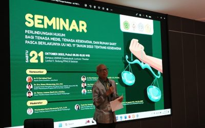 Seminar Hukum Kesehatan bersama Asosiasi Advokat Indonesia